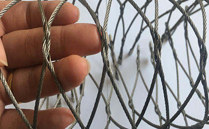 鋼絲繩防護網 鋼絲繩防護網