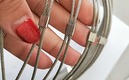 鋼絲繩防護網 鋼絲繩防護網