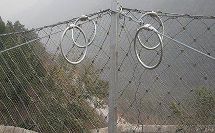 菱形被動防護網(wǎng) 菱形被動防護網(wǎng)